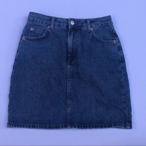 topshop blue jean skirt! 🦕